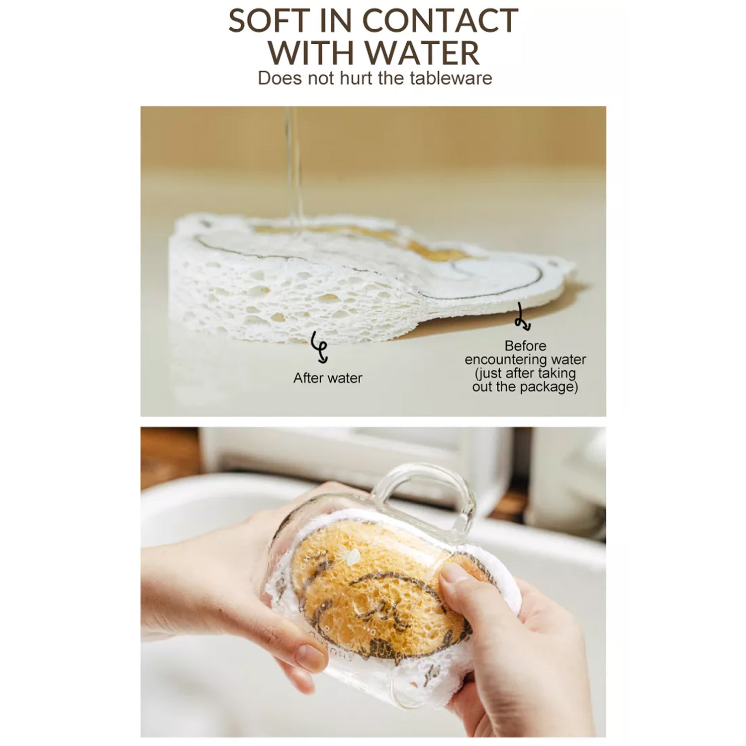 DoodleSponge Expandable Scrub Pads
