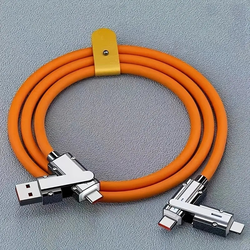 QuadCharge TangleFree Cable - 1m/3ft length