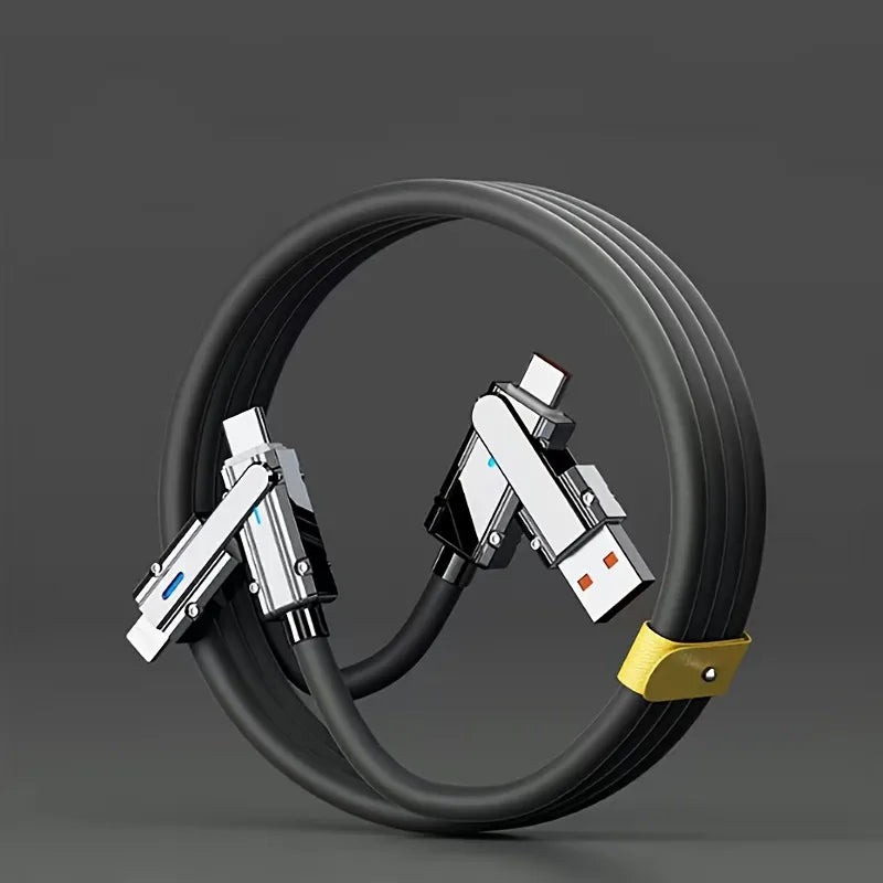 QuadCharge TangleFree Cable - 1m/3ft length