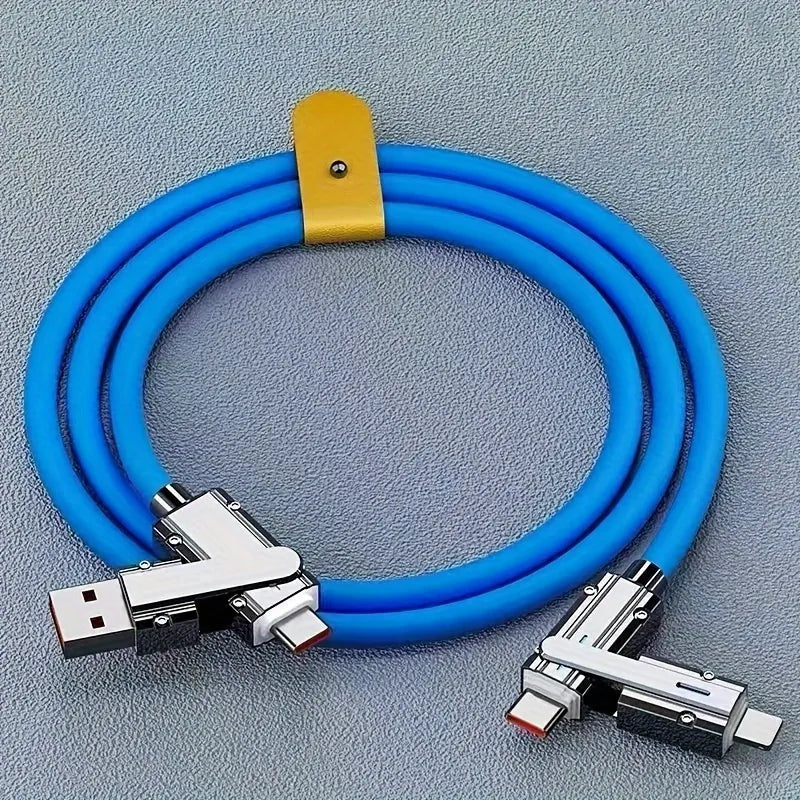 QuadCharge TangleFree Cable - 1m/3ft length