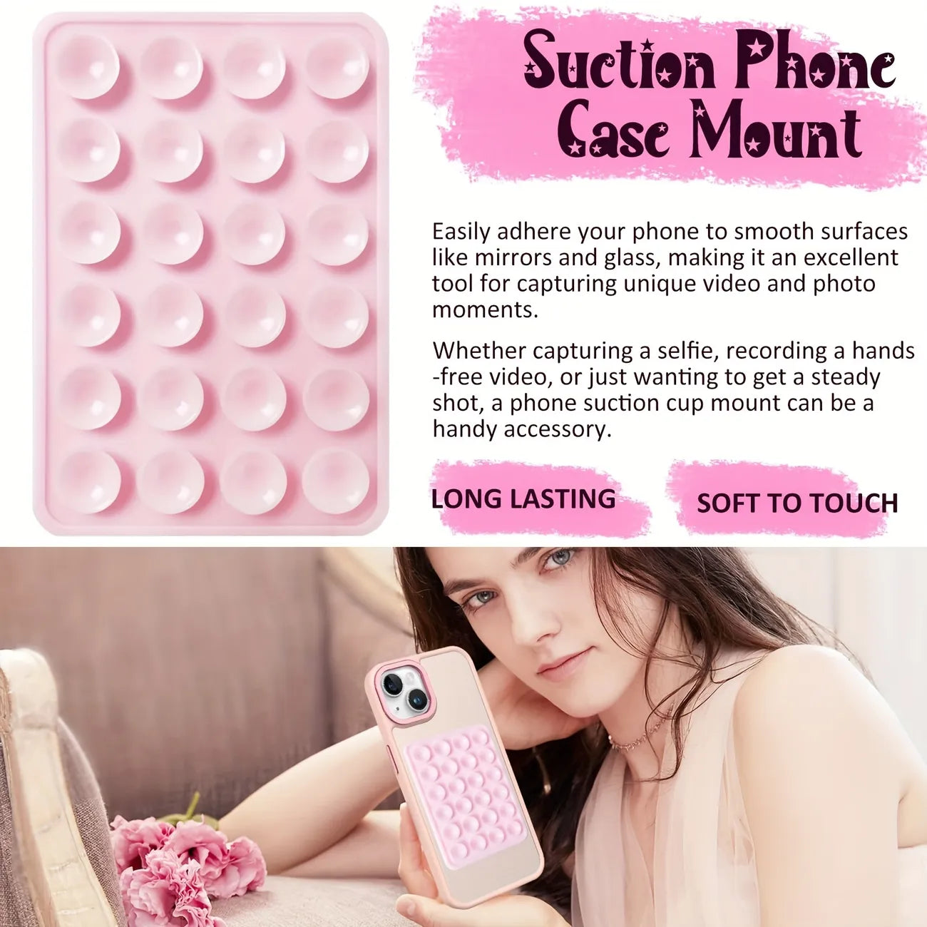 SnapSteady SuctionCup Mount