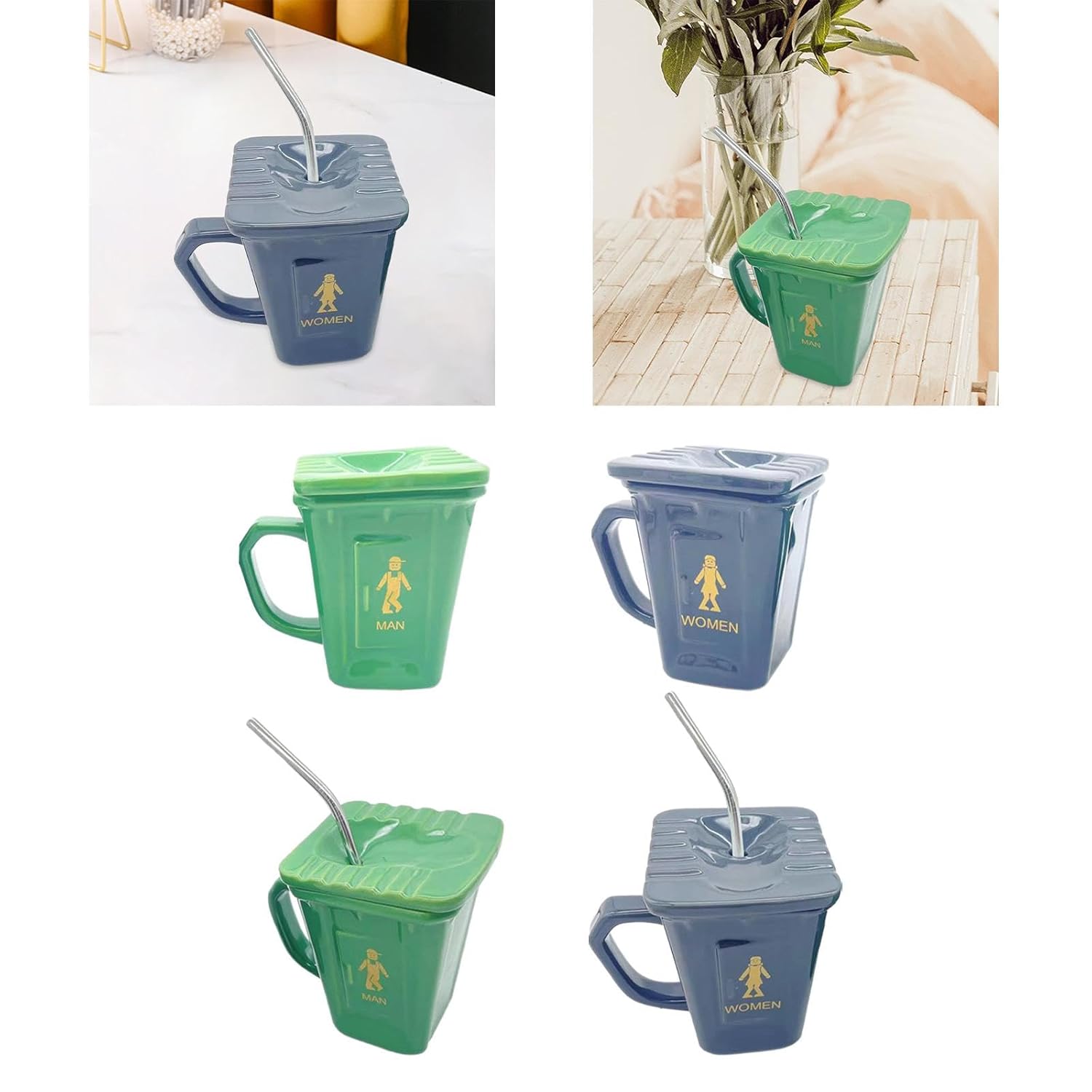 Trash Can Twist Mug