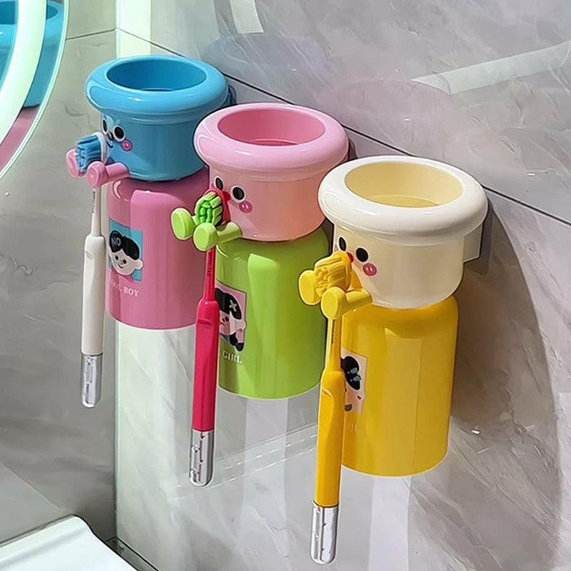 WallMate Toothbrush and Cup Holder