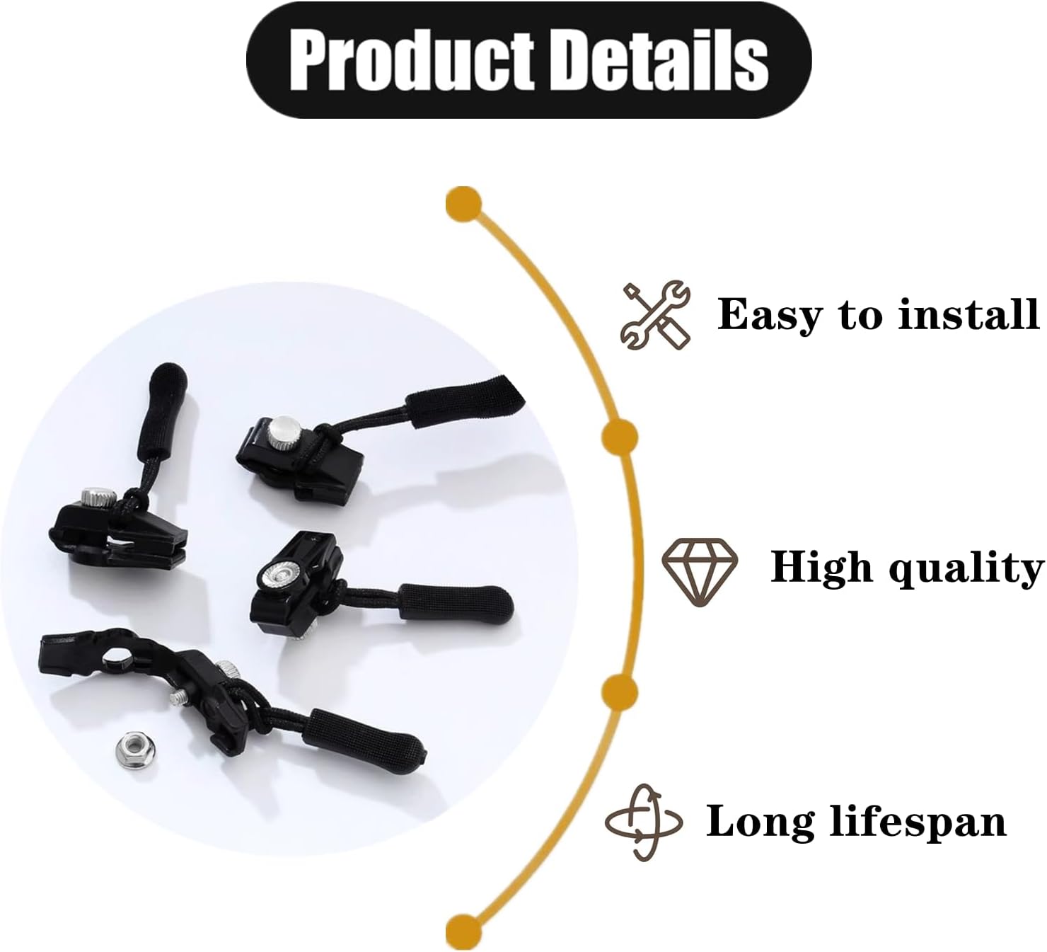 Smart EasyAttach Zipper