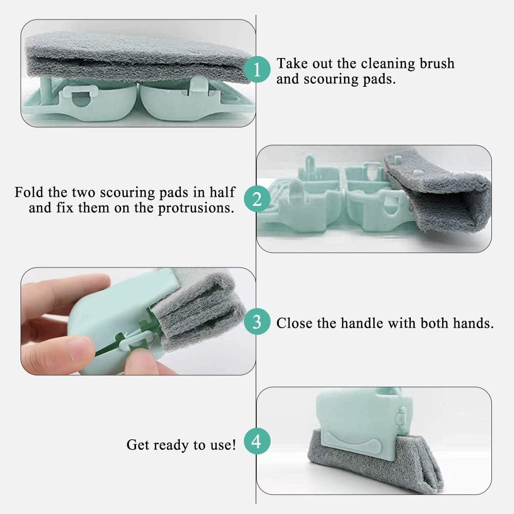 GrooveGlide Window Cleaner Brush
