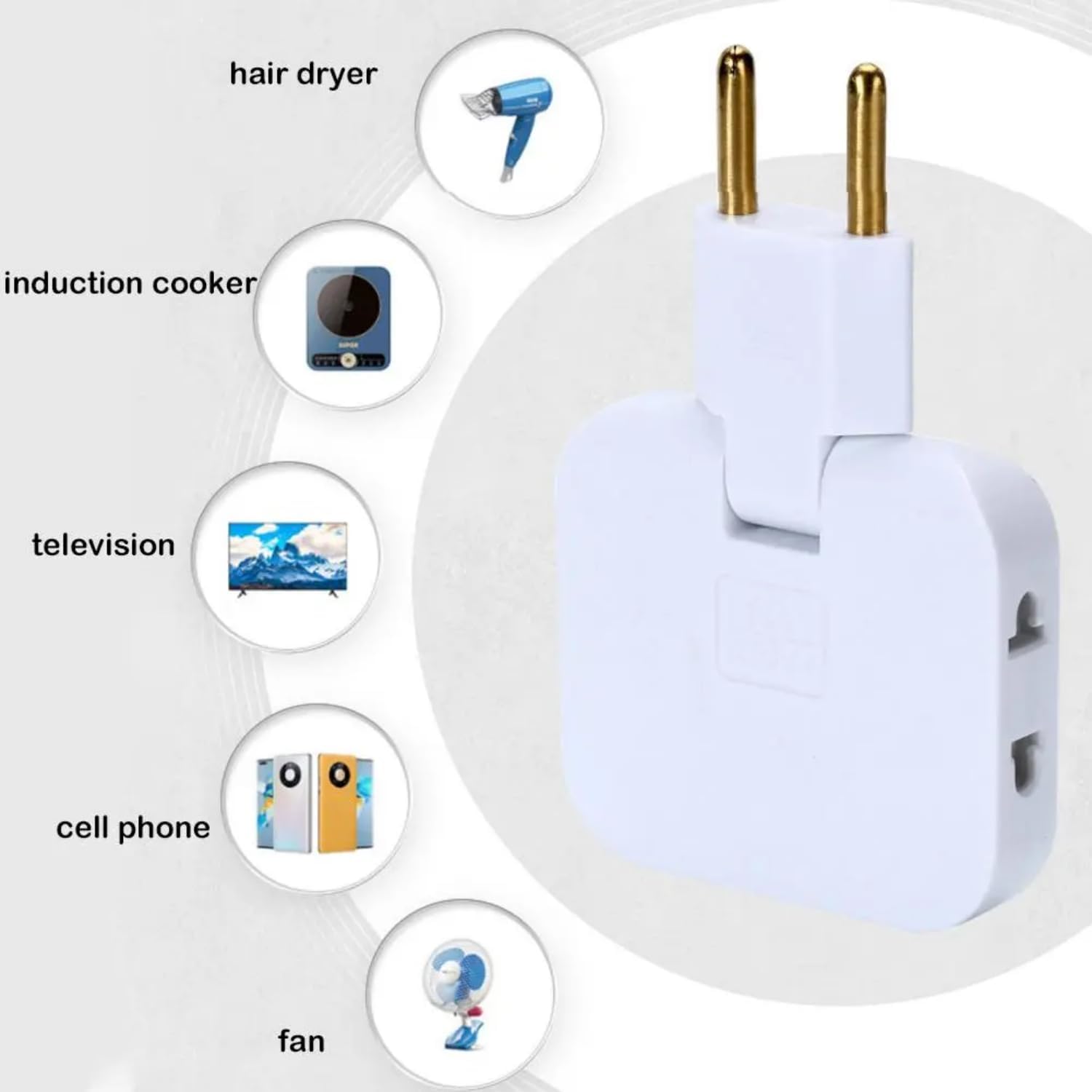 SpinSocket Tri-Adapter