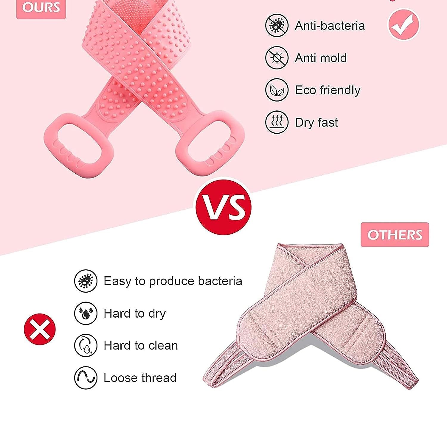 Silicone Scrub & Massage Tool