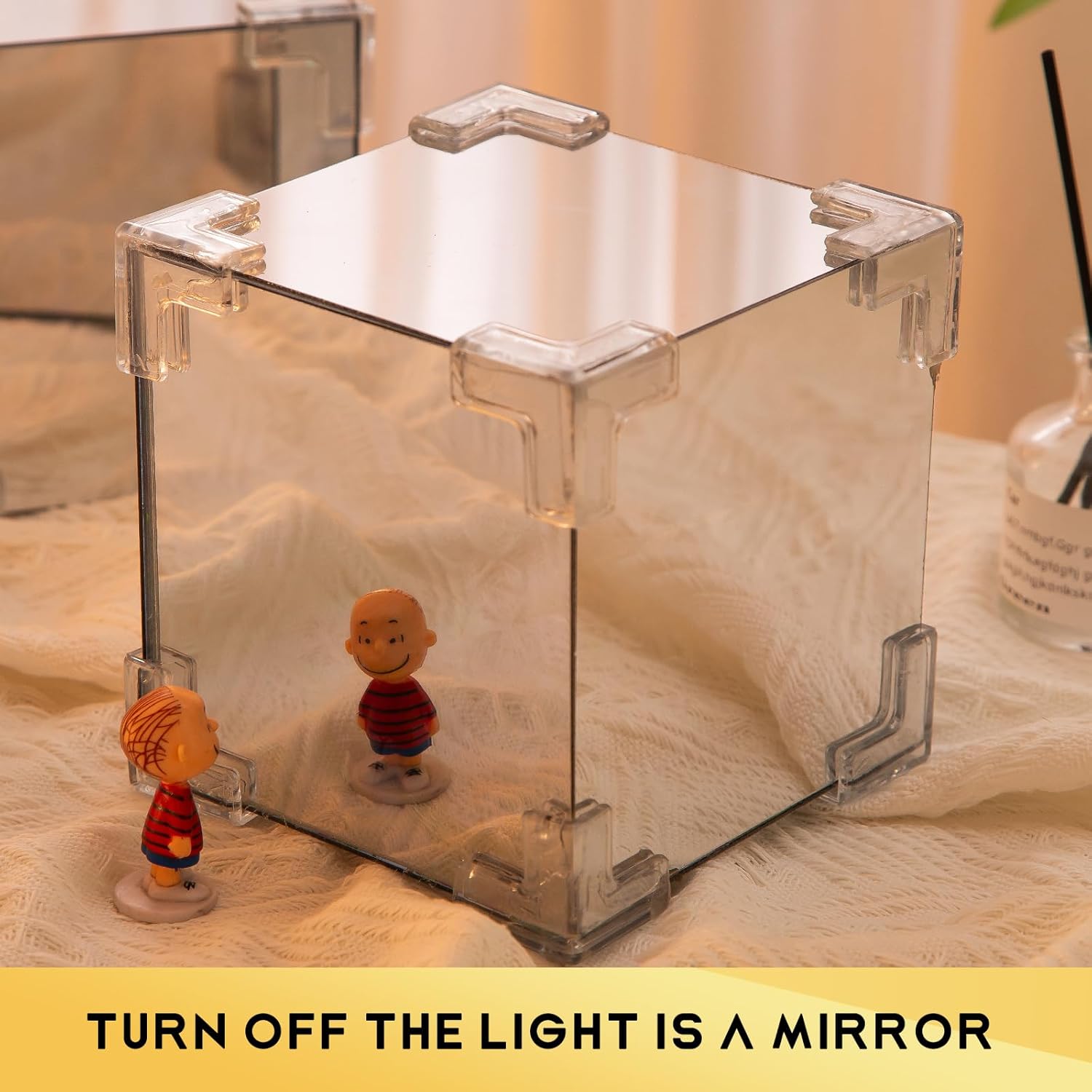 GlowGarden Mirror Lamp - DIY Compact Packaging