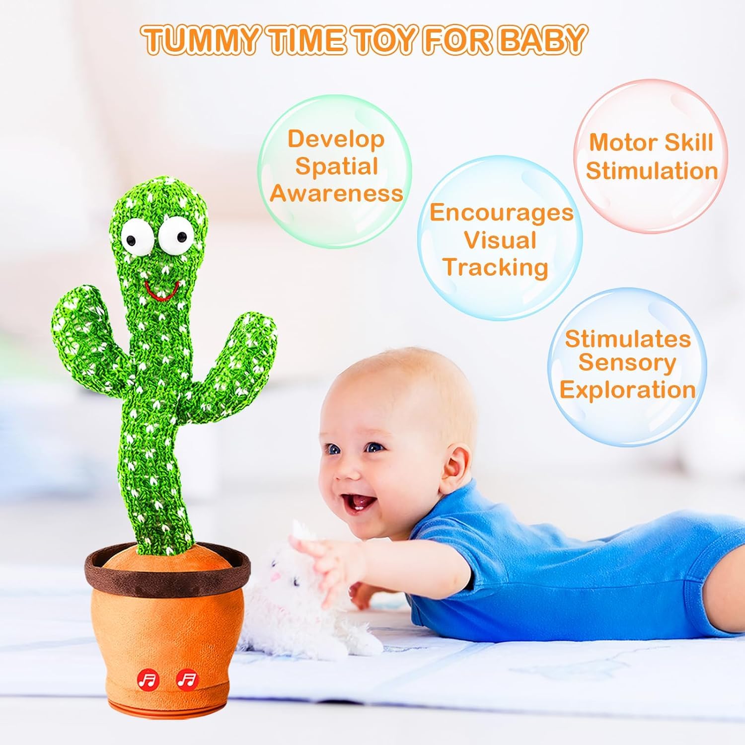 Cheerful Dance Cactus Toy