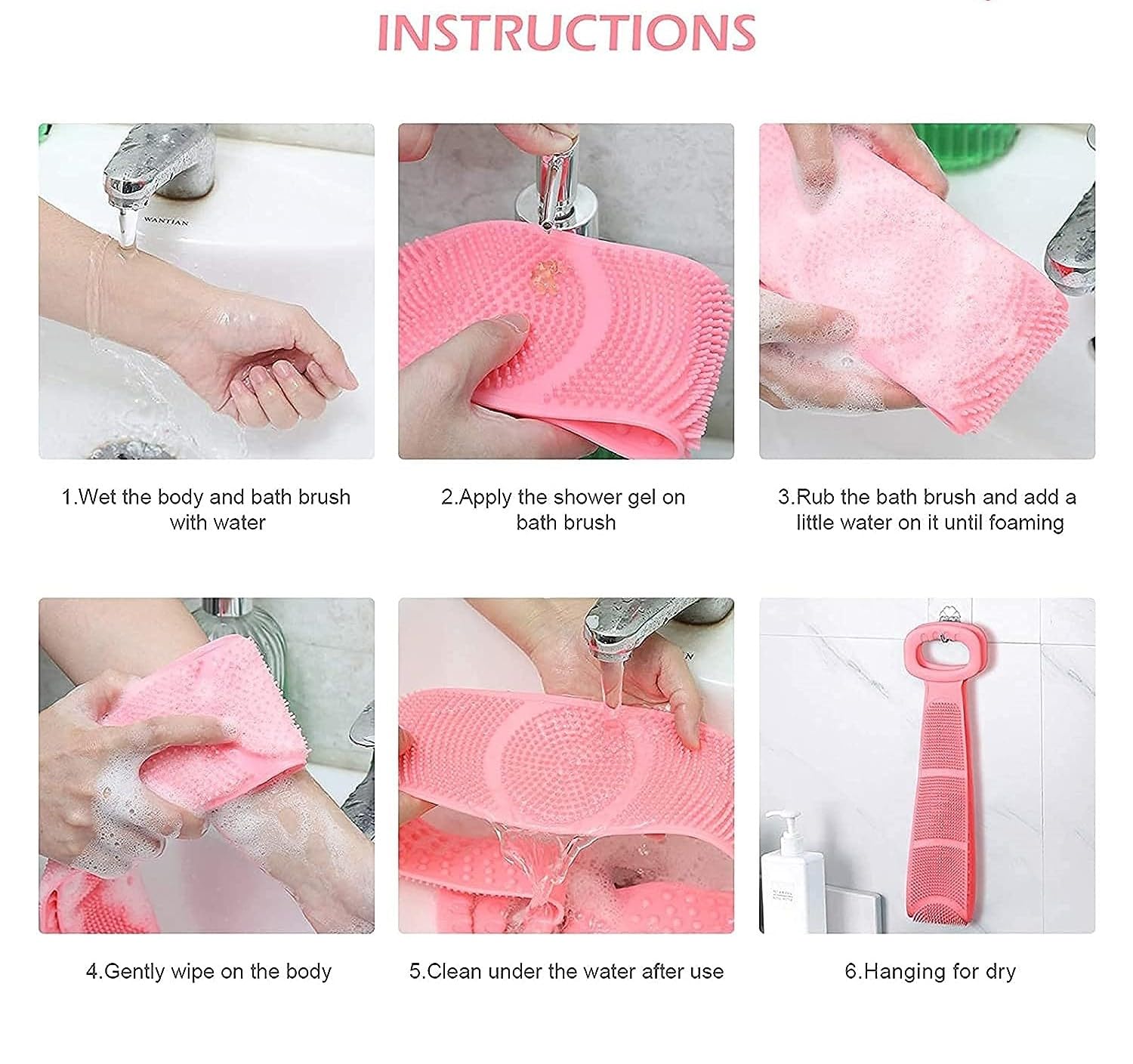 Silicone Scrub & Massage Tool