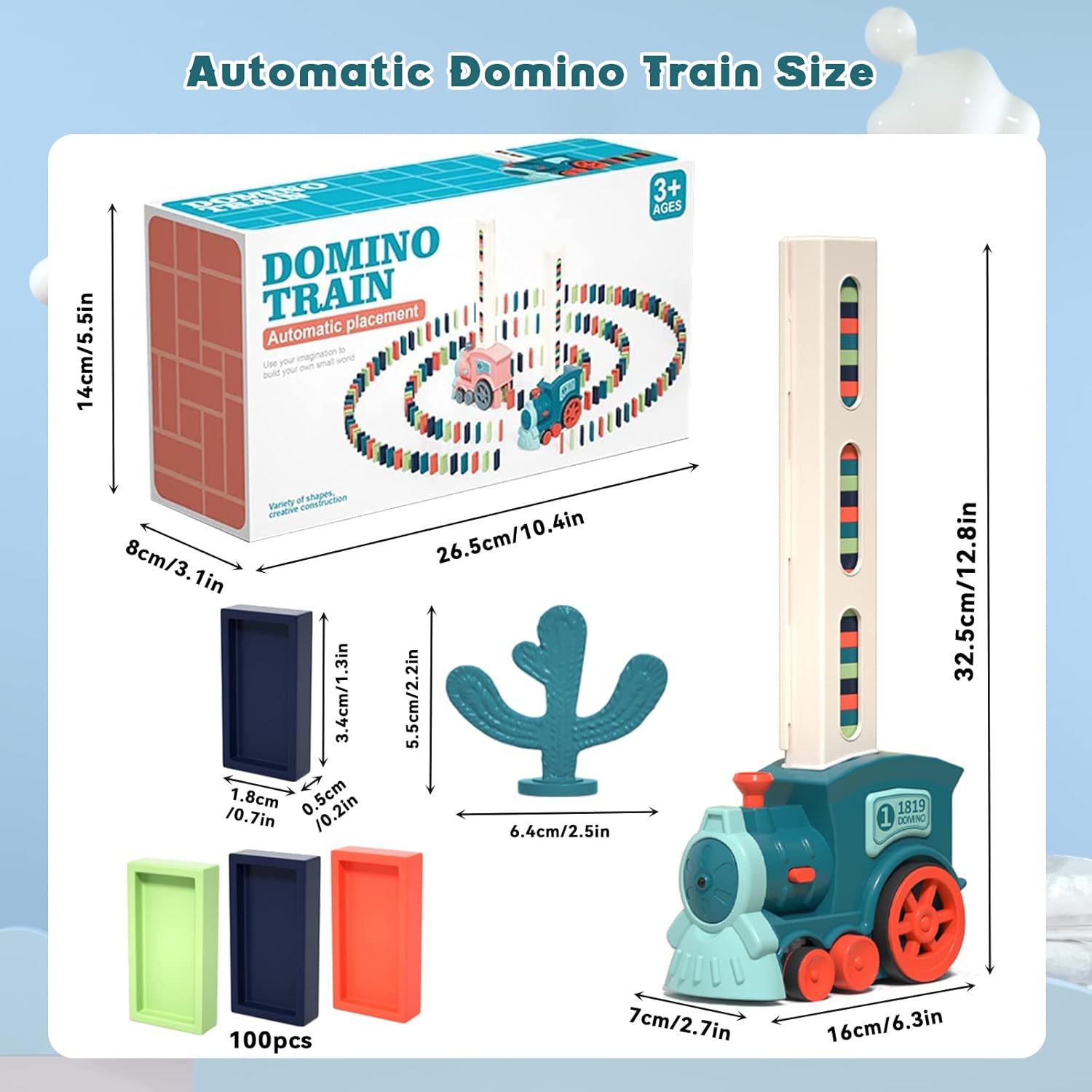 Kids Railroad Building Blocks