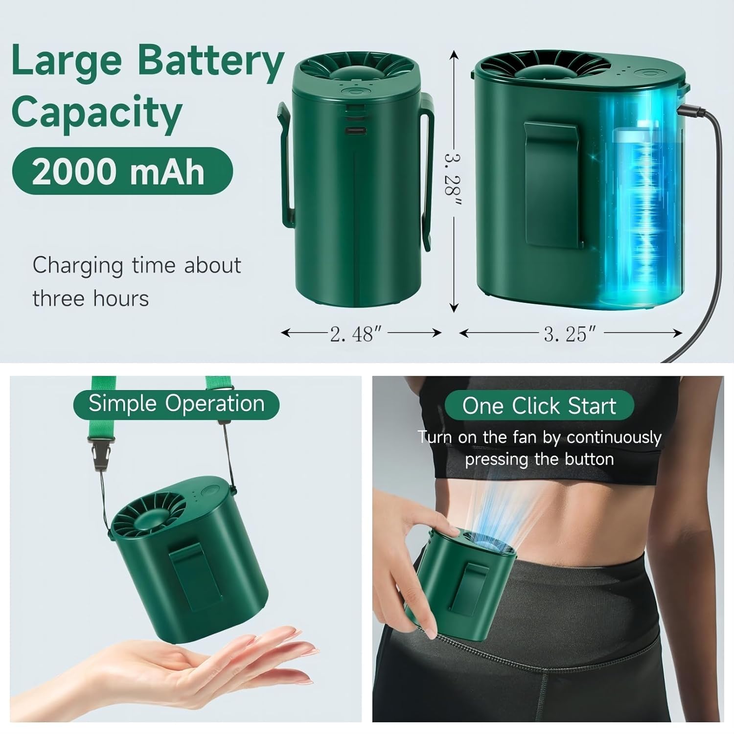 Wearable Chill Fan