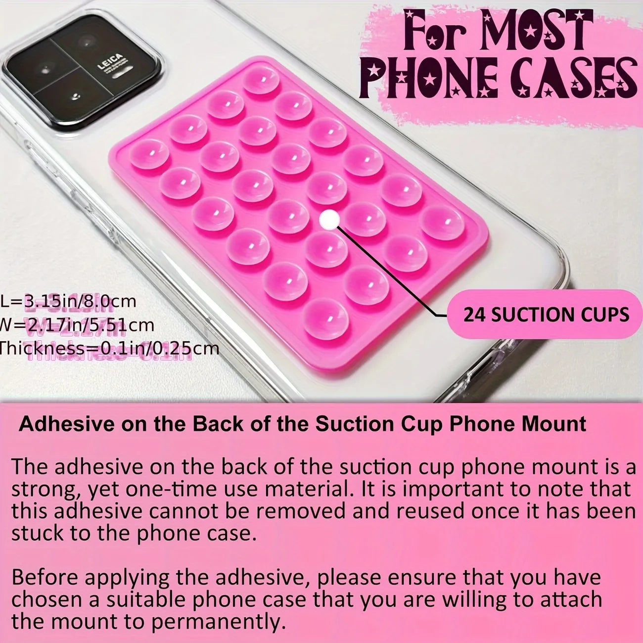SnapSteady SuctionCup Mount