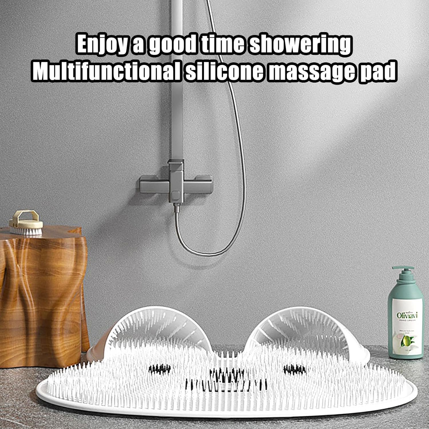 Gentle Feet Silicone Bath Massage Pad