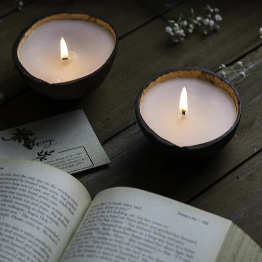 Serenity Coconut Shell Candle