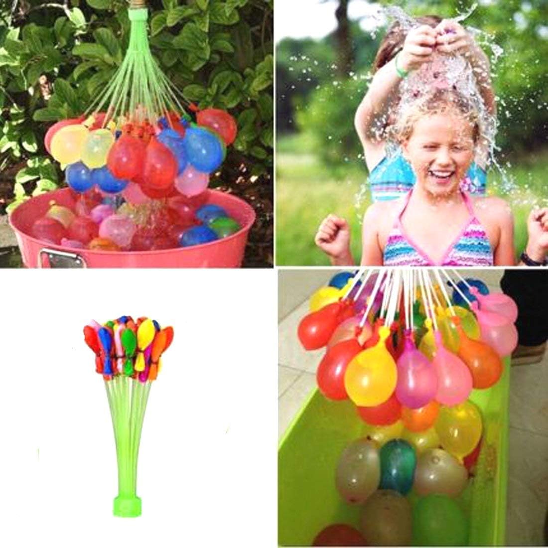 Burst of Fun Water Balloon Set (Total 111 balloons, Set of 3)