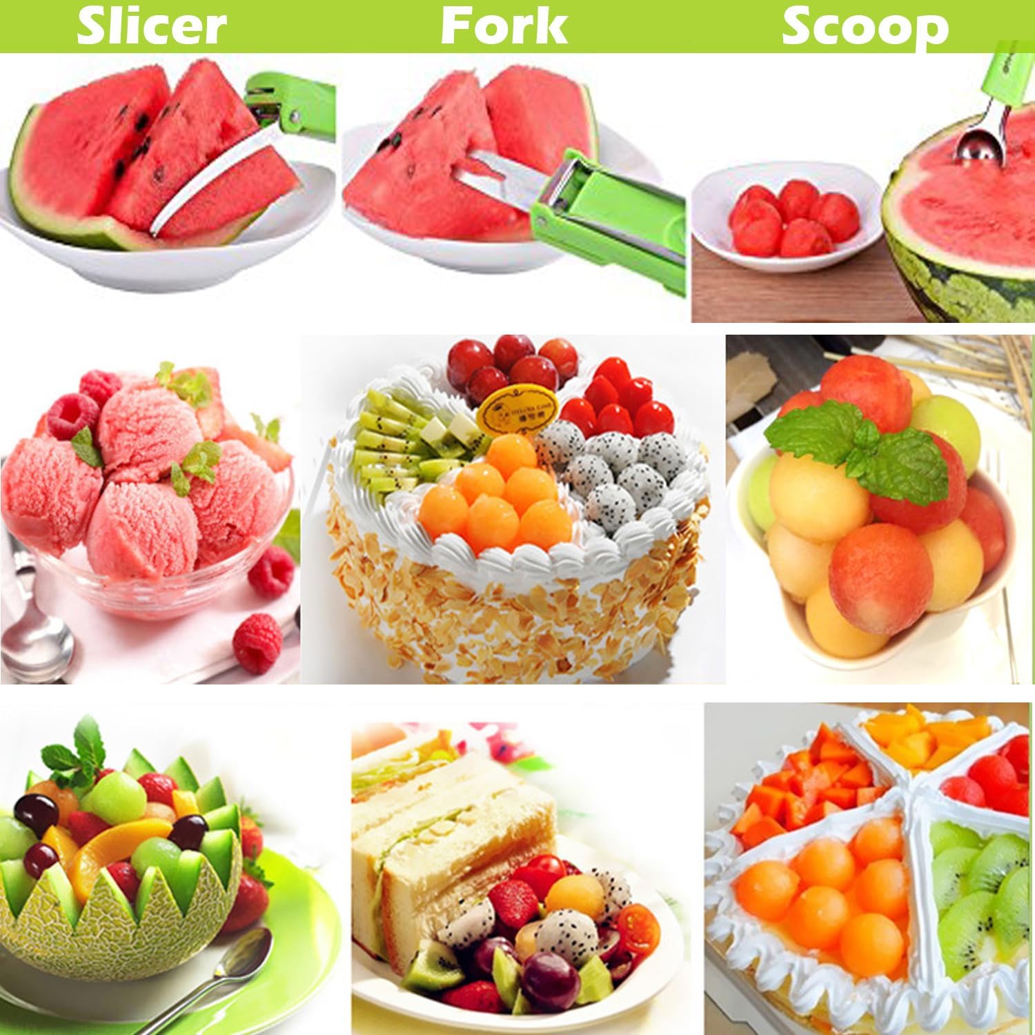 Melon Baller 3 in 1 Cutter