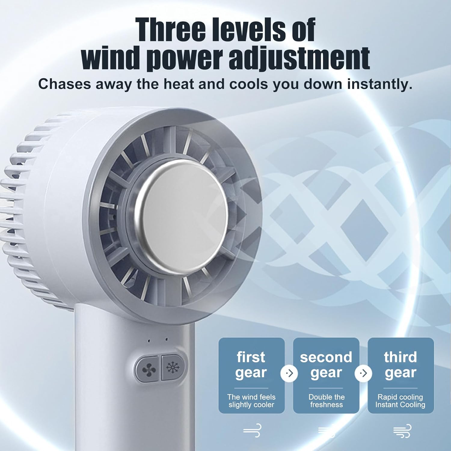 TurboChill Travel Handheld Fan