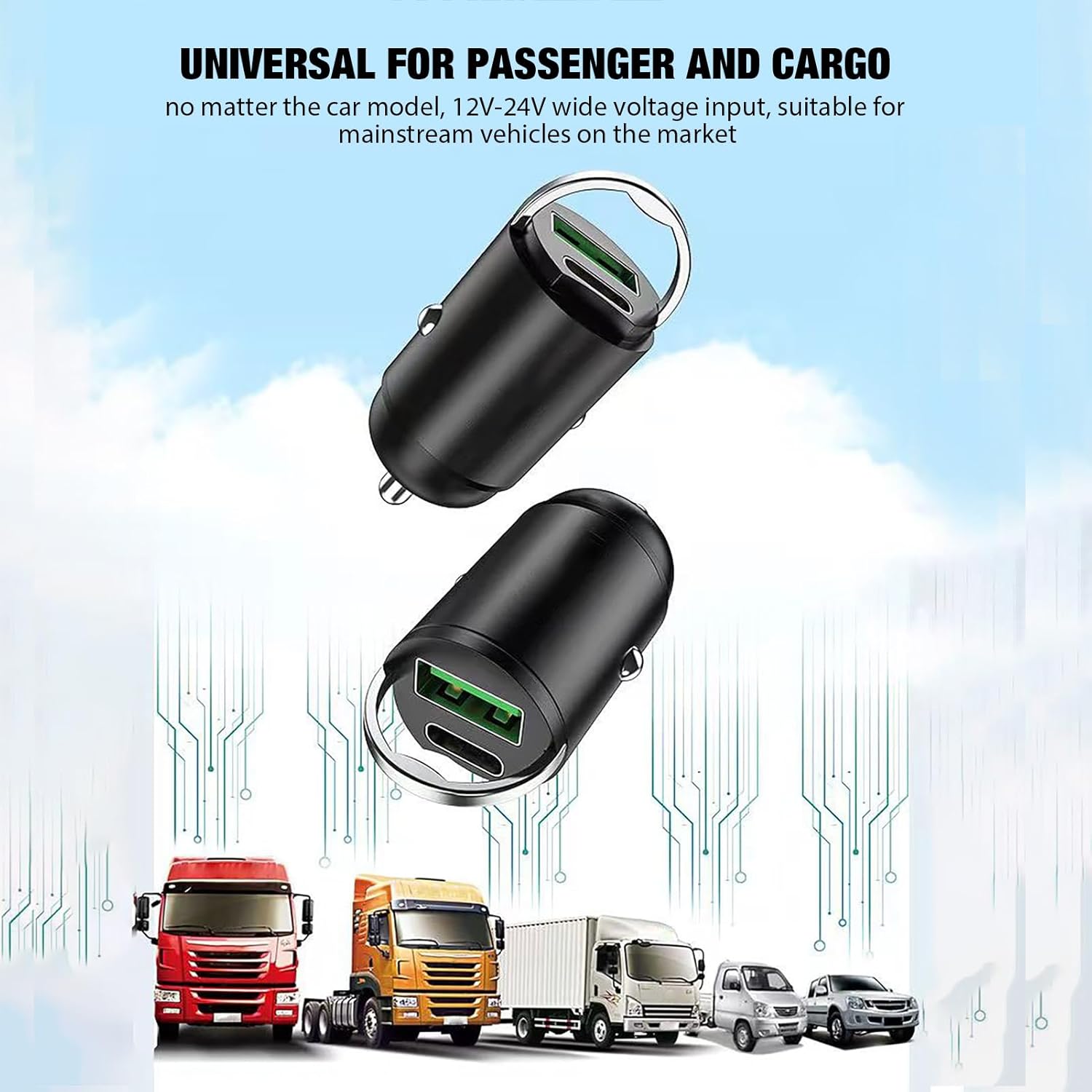 ChargeMaster USB Car Adapter