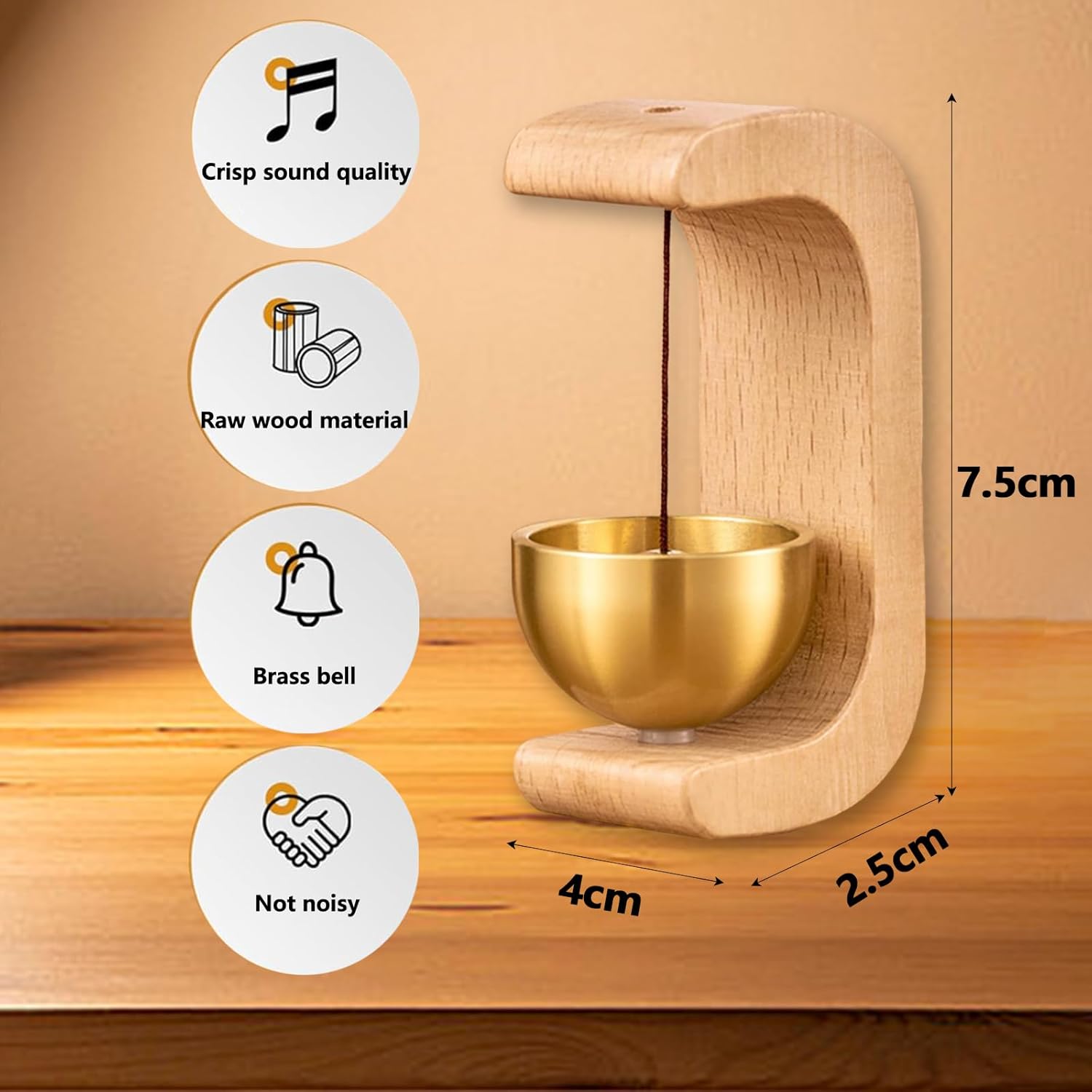 CalmSound Serenity Wood Bell