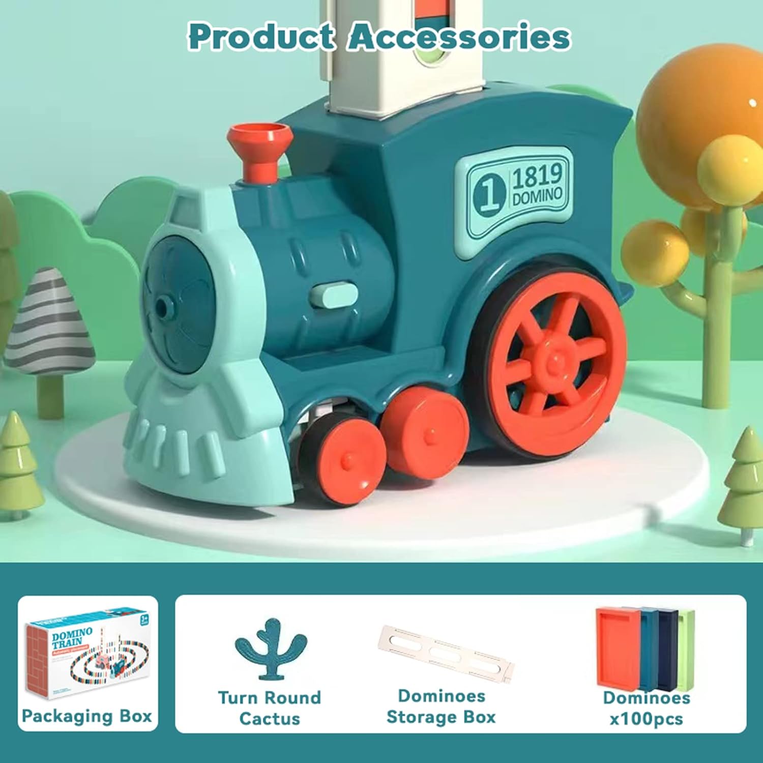 Kids Railroad Building Blocks