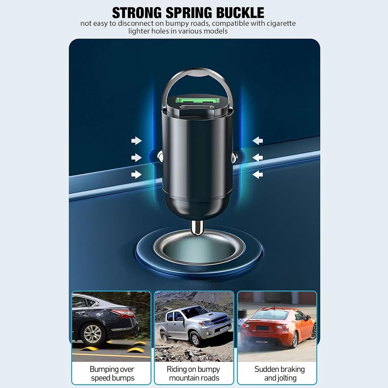 ChargeMaster USB Car Adapter