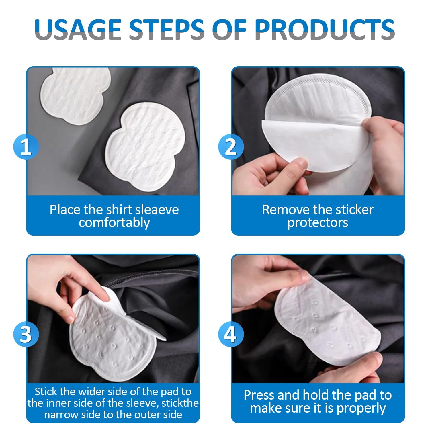 NoTrace Underarm Pads