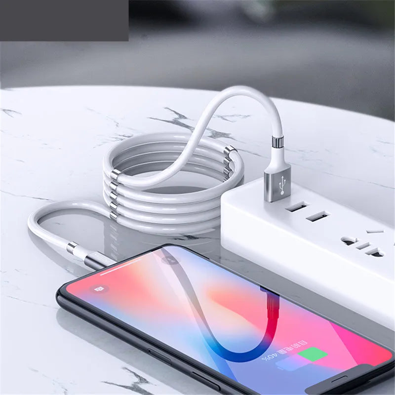 AutoFold MagnetCable - USB to Type-C