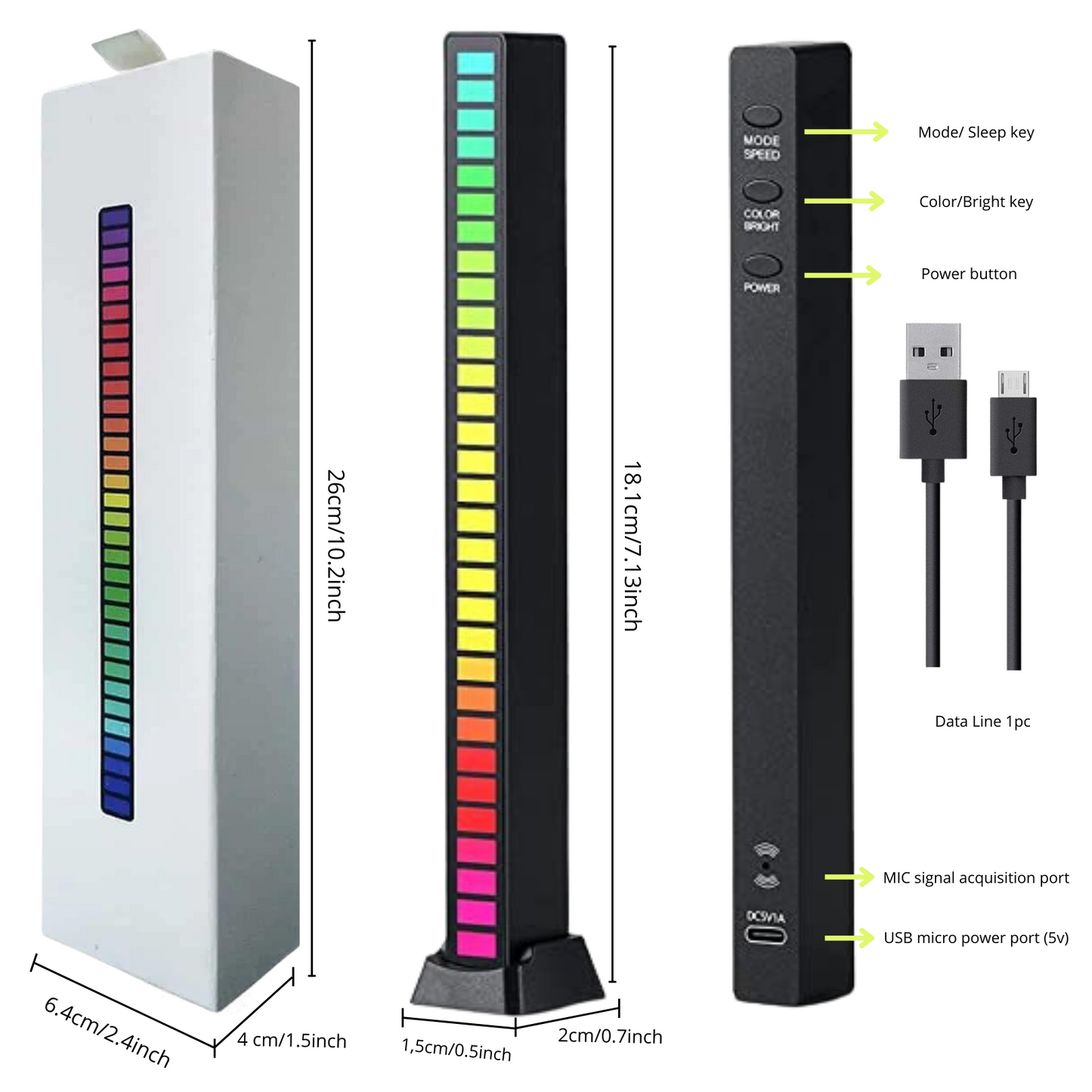 SoundSync Spectrum Lamp